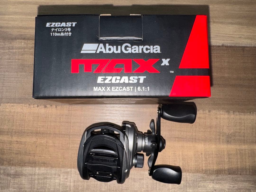 Abu Garcia MAX X EZCAST ベイトリール