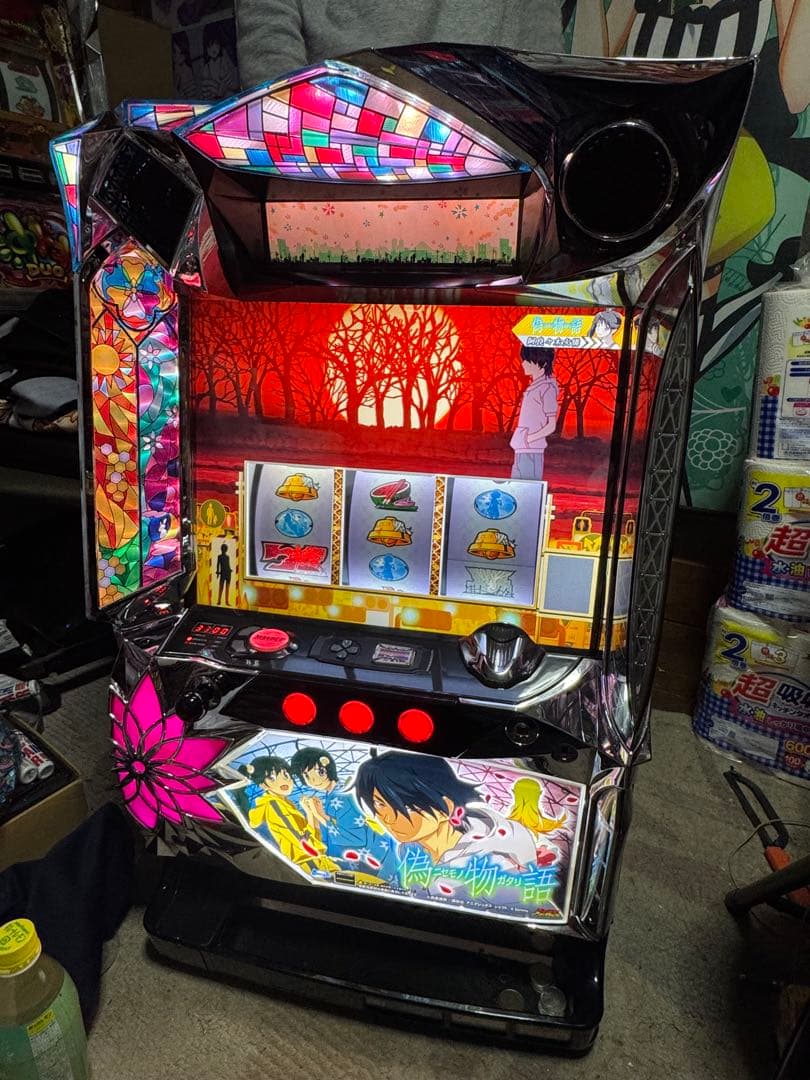 スロット　偽物語　実機