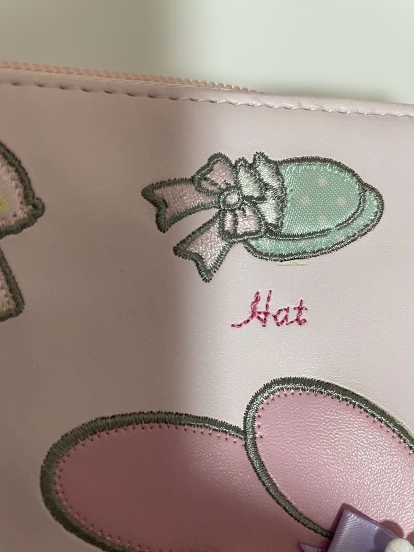 My Melody 大きめポーチ ピンクきせかえマイメロ⚠️破れあり