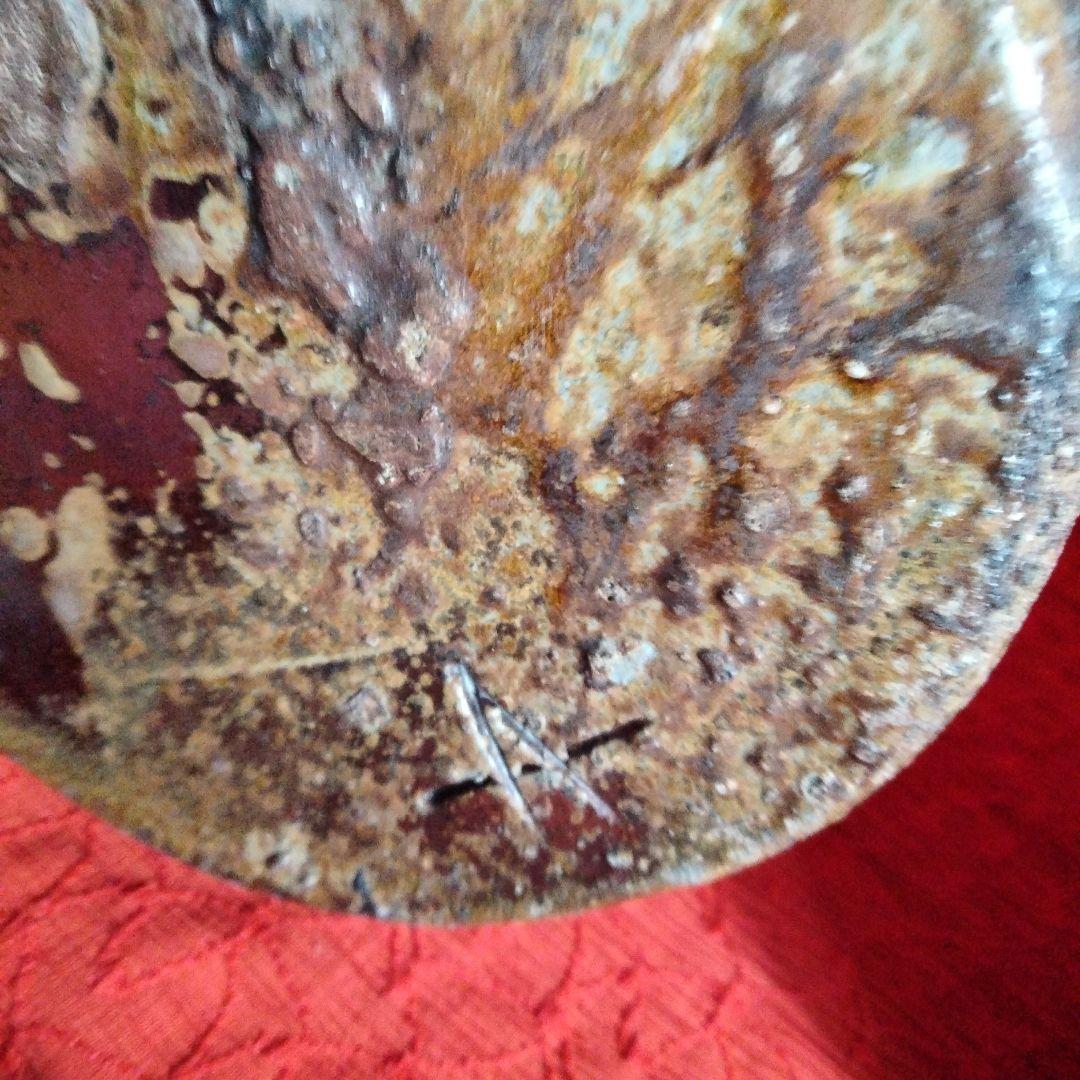 備前　髙原昌治造　釜変耳付花入　登窯　二点　栞無し　共箱あり 川口陶楽苑