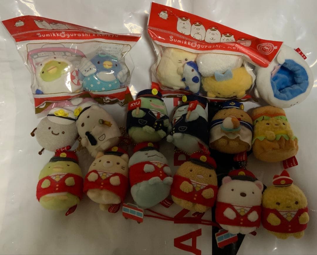 すみっコぐらし　てのりぬいぐるみ　京急コラボ