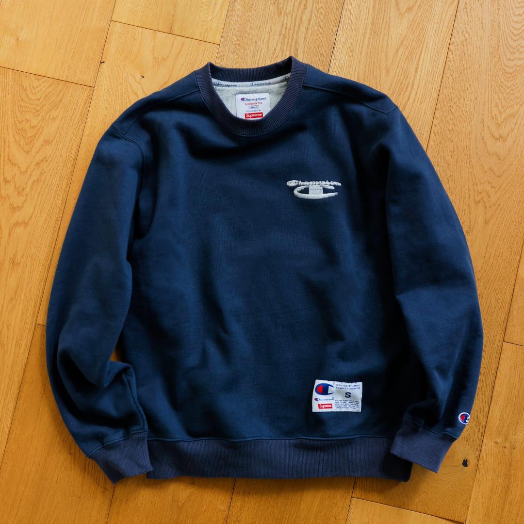 トップス supreme champion 3d llic crewneck S