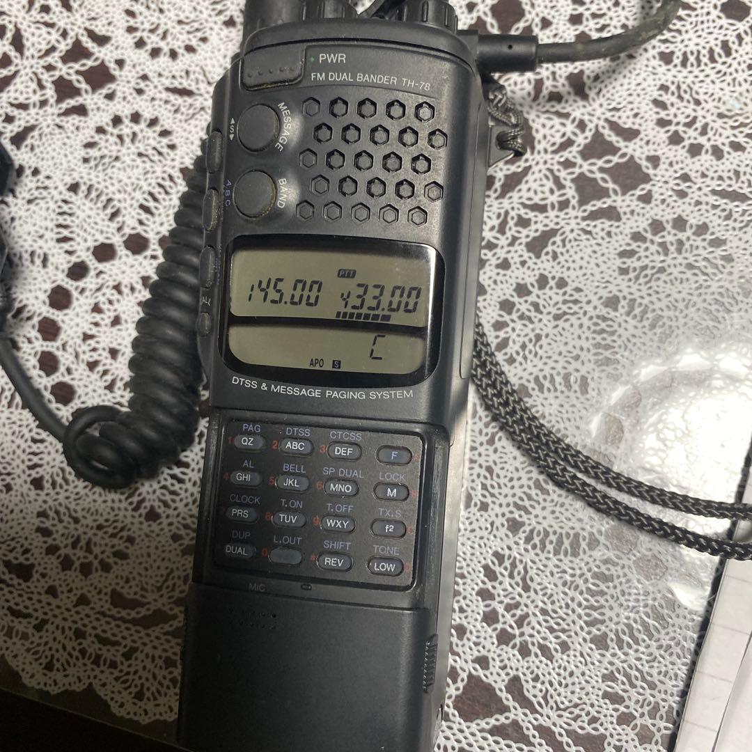 ケンウッド TH-78 アマチュア無線機