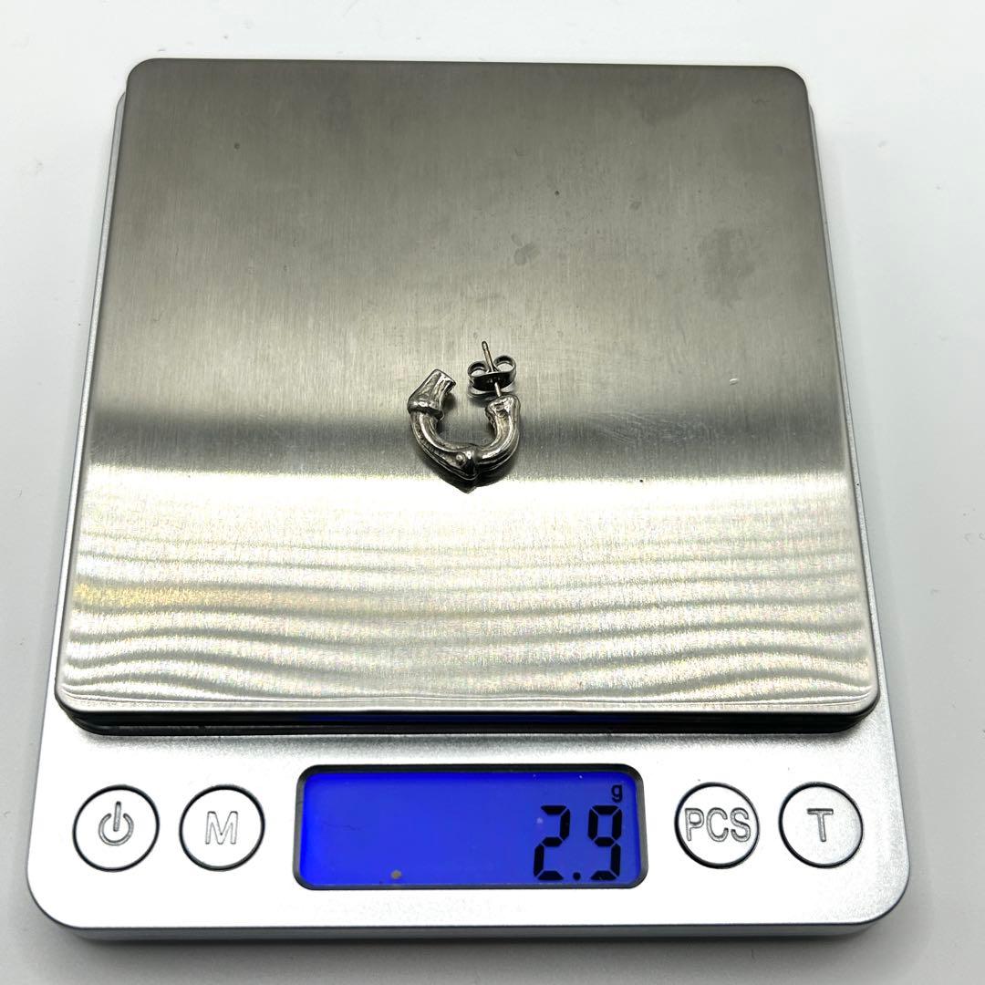 ティファニー　バンブー　スモール　ピアス　シルバー　925 片耳　社外キャッチ