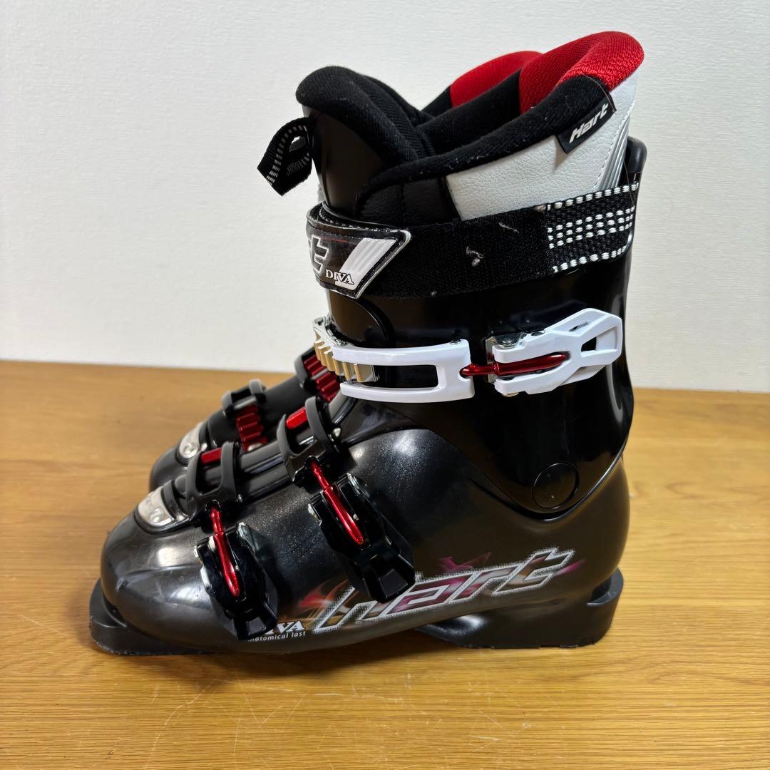 Hartメンズスキーセット LEKI伸縮ストック付159cm 26〜26.5cm