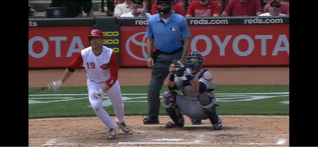 Joey Votto 2016年ゲーム実使用ホームパンツ　7回裏にホームラン