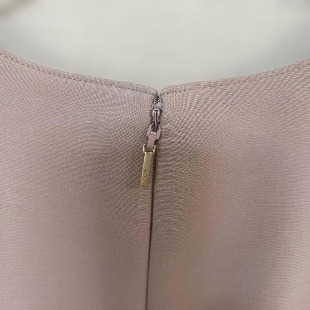 新品未使用　タグ付き　EPoca エポカ　パールワンピースくすみピンク40サイズ