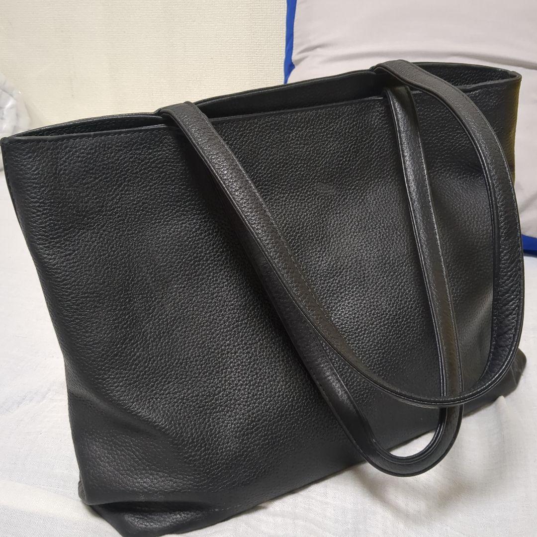 サ*ナ様 HushTug レザートート ブラック used