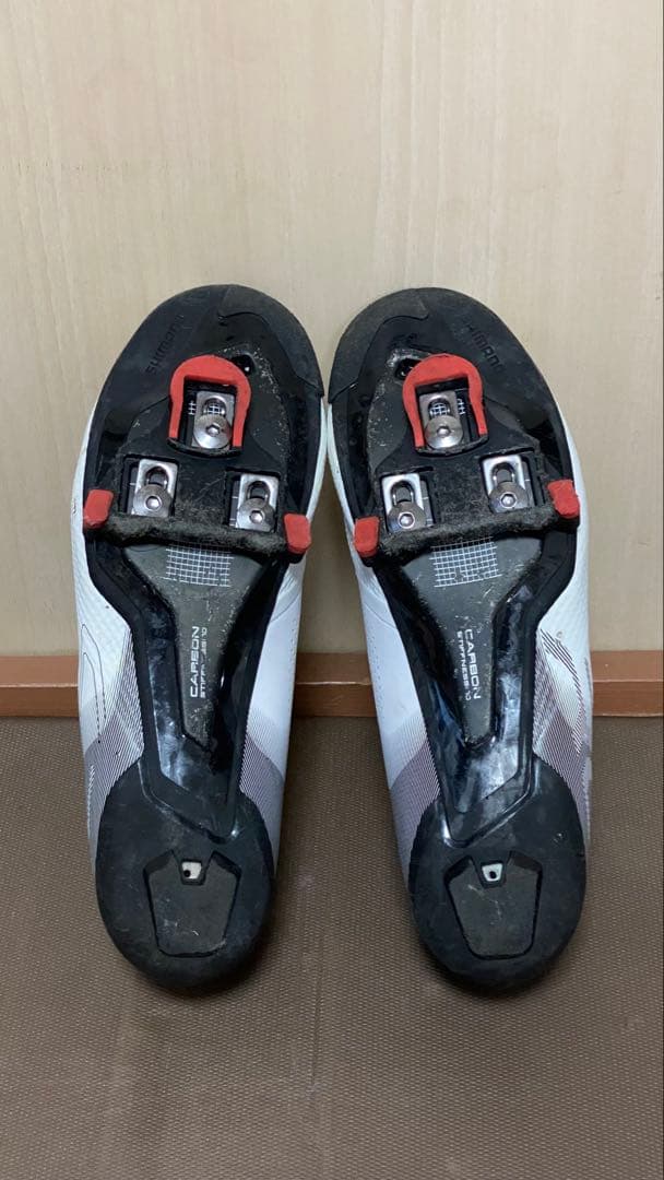 ひろ　 Shimano SH-RC902 ホワイト シューズ 24.5cm