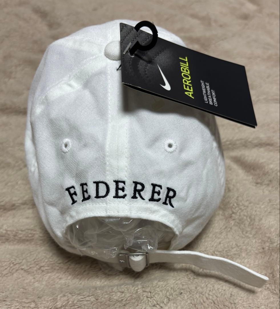 NIKE RF CAP WHITE/BLACK フェデラー キャップ 新品