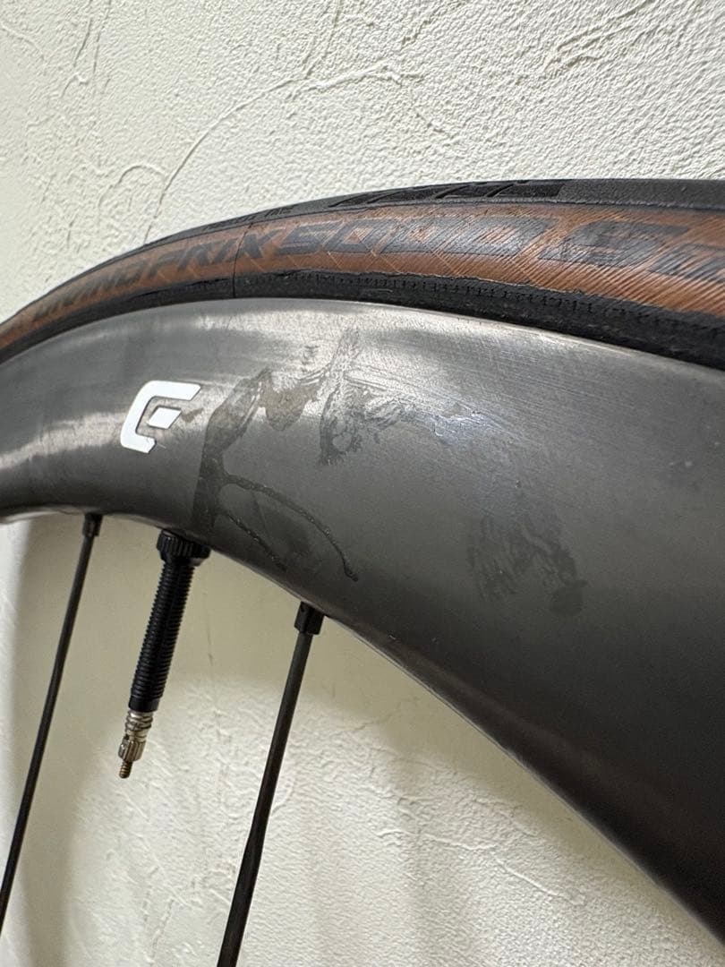 CADEX 42 Disc Tubeless 美品 フックレス カーボンホイール
