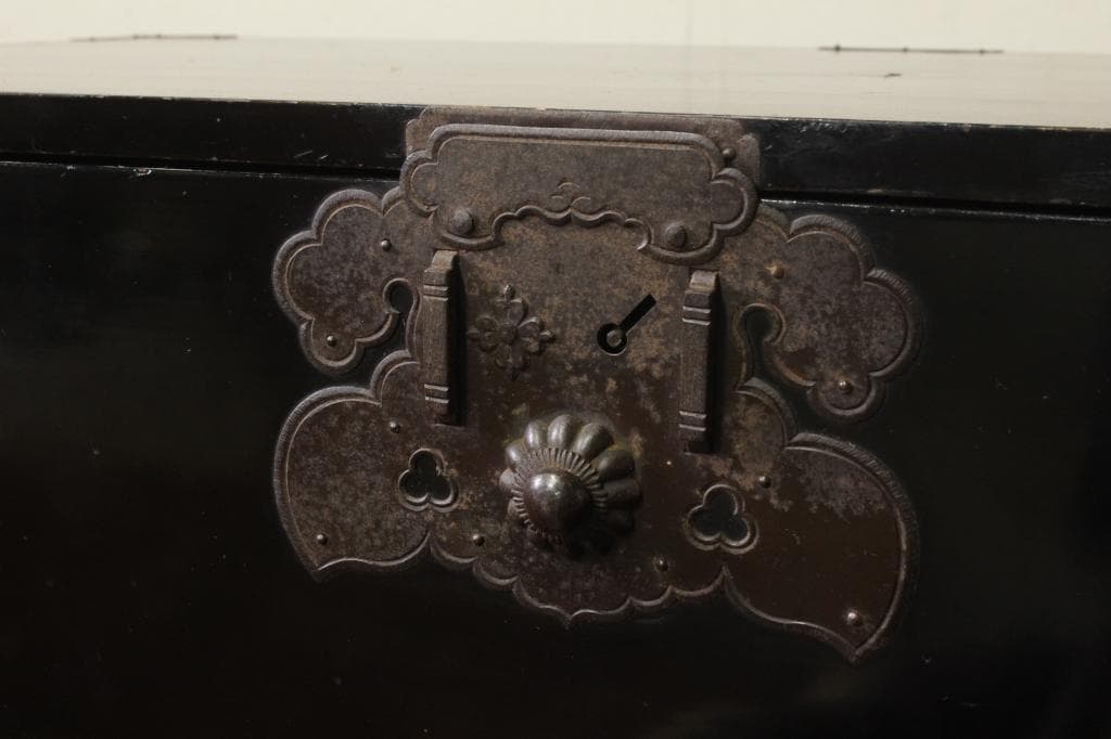 兜金具！庄内箪笥 古家具/古民家/時代箪笥/チェスト/和家具/古道具/古民具