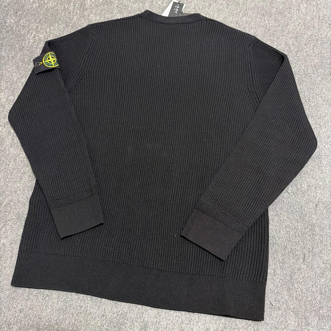 STONE  ウール ニット セーター ブラック XLサイズ