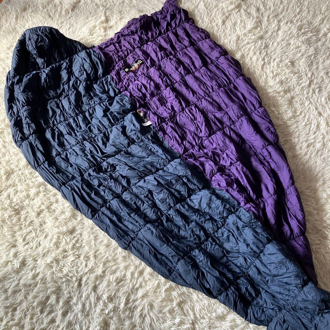 【希少】左ジッパー モンベル シュラフ バロウバッグ #7