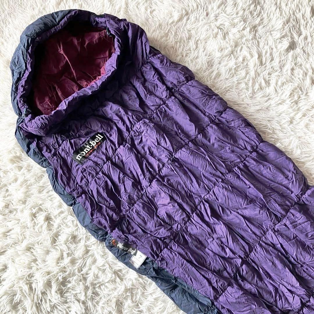 【希少】左ジッパー モンベル シュラフ バロウバッグ #7