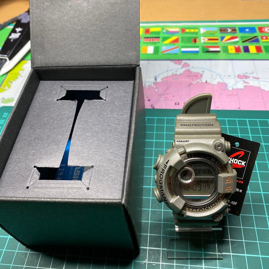 G-SHOCK DW|-8201GF-8 JF フロッグマンシルバー