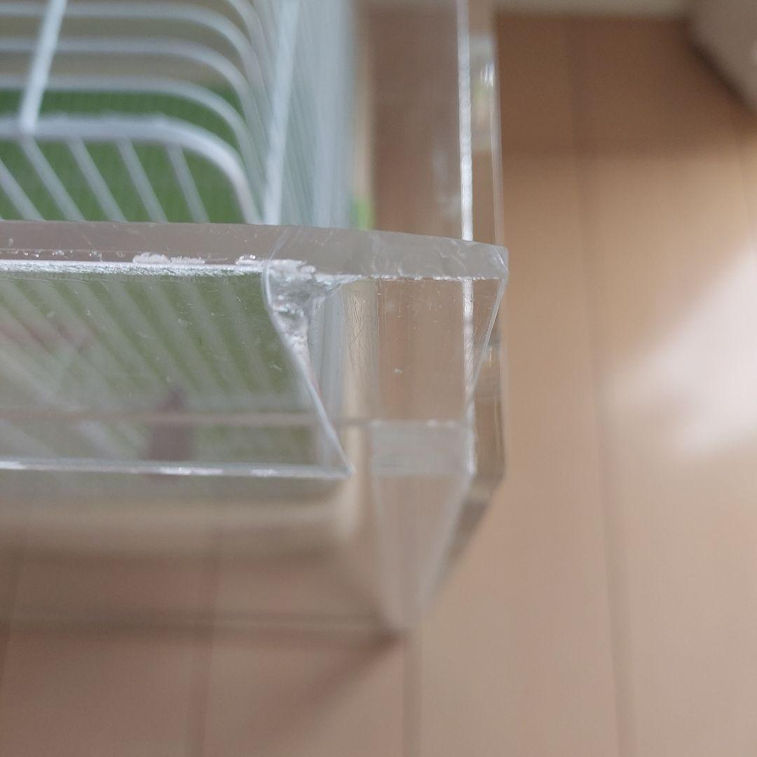 アクリルケージ　バードゲージ　防音　防塵　おかもち　賃貸に防寒に　アクリルケース