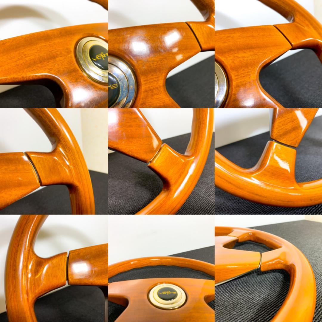 ヴェローナ ヴィクトリア ヴィクトール ウッドステアリング ホーンボタン付 美品