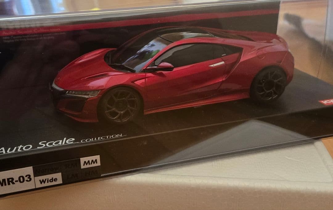 京商ミニッツASC NSX バレンシアレッド・パール　未使用