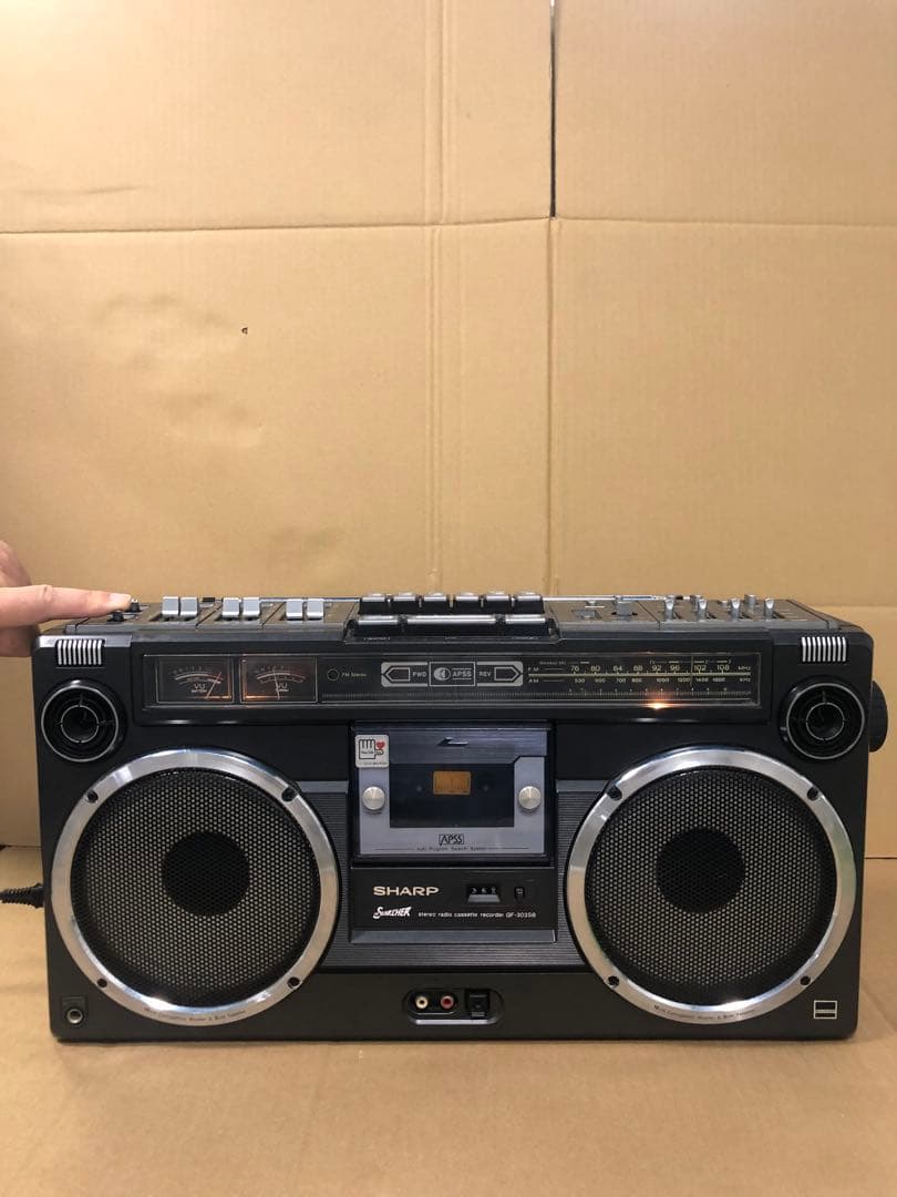 SHARP ラジカセ GF-303SB ジャンク扱い