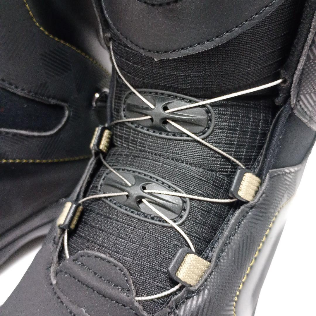 美品 22.0cm KISSMARK ダイヤル スノボブーツ　generous