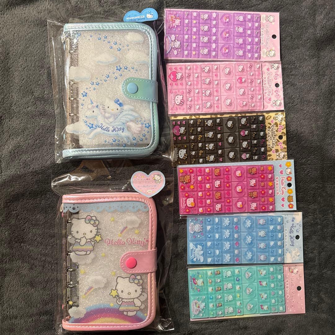 Hello Kitty シールバインダー 2色＋タイルシールセット