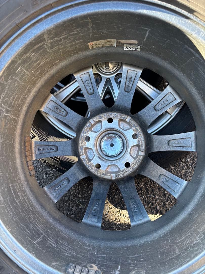 225/65/17 スタッドレスタイヤアイスナビSUV タイヤ・ホイールセット