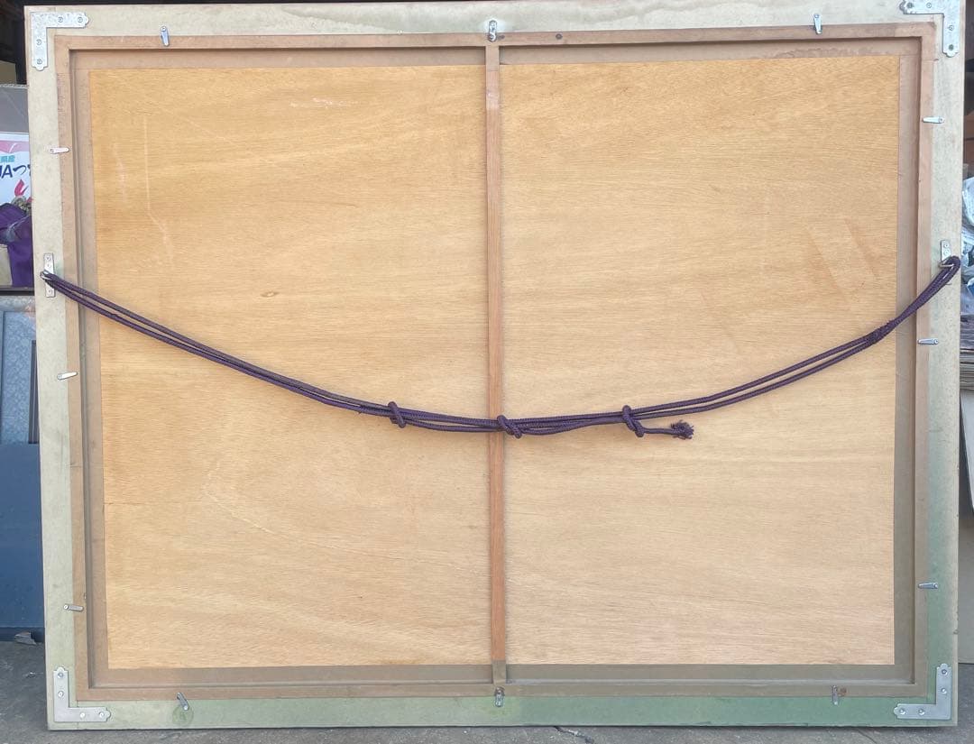 ロルフ ラフルスキー リトグラフ フランス 風景画 大型額絵　直筆サイン