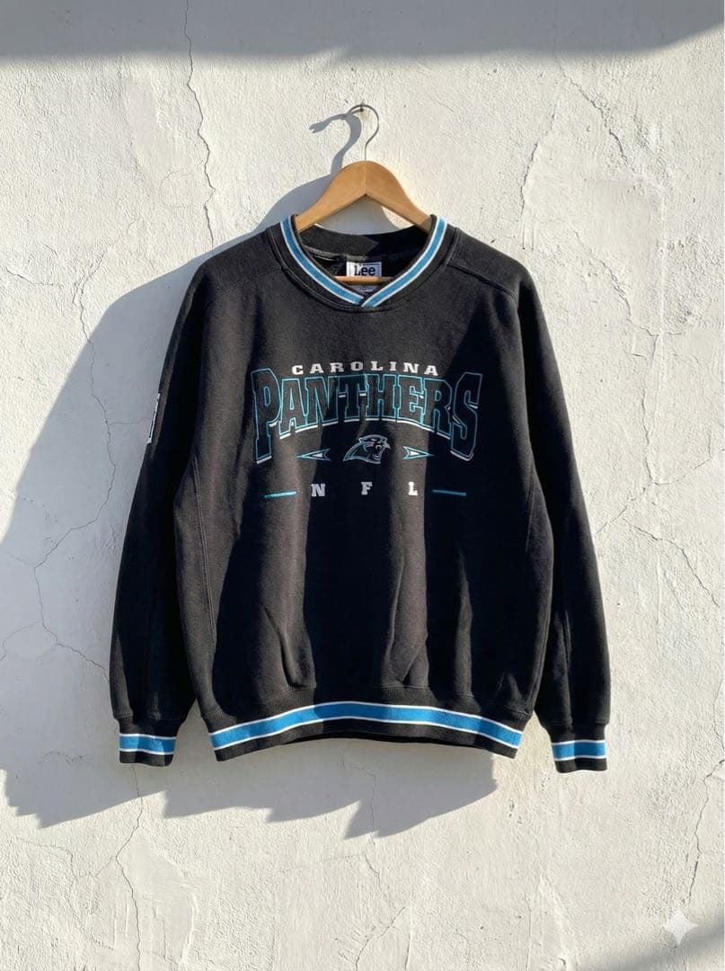 【激レア】90s Lee NFL パンサーズ 刺繍 スウェット リブライン M