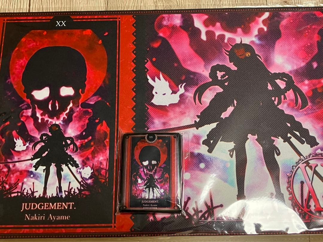 サンパン　ホロライブ　タロット　スリーブ　プレイマット　百鬼あやめ