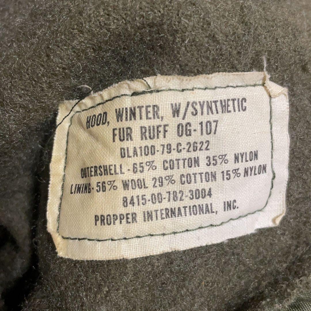 【Y96】米軍M65モッズコート/フィッシュテールパーカ【M】カーキ