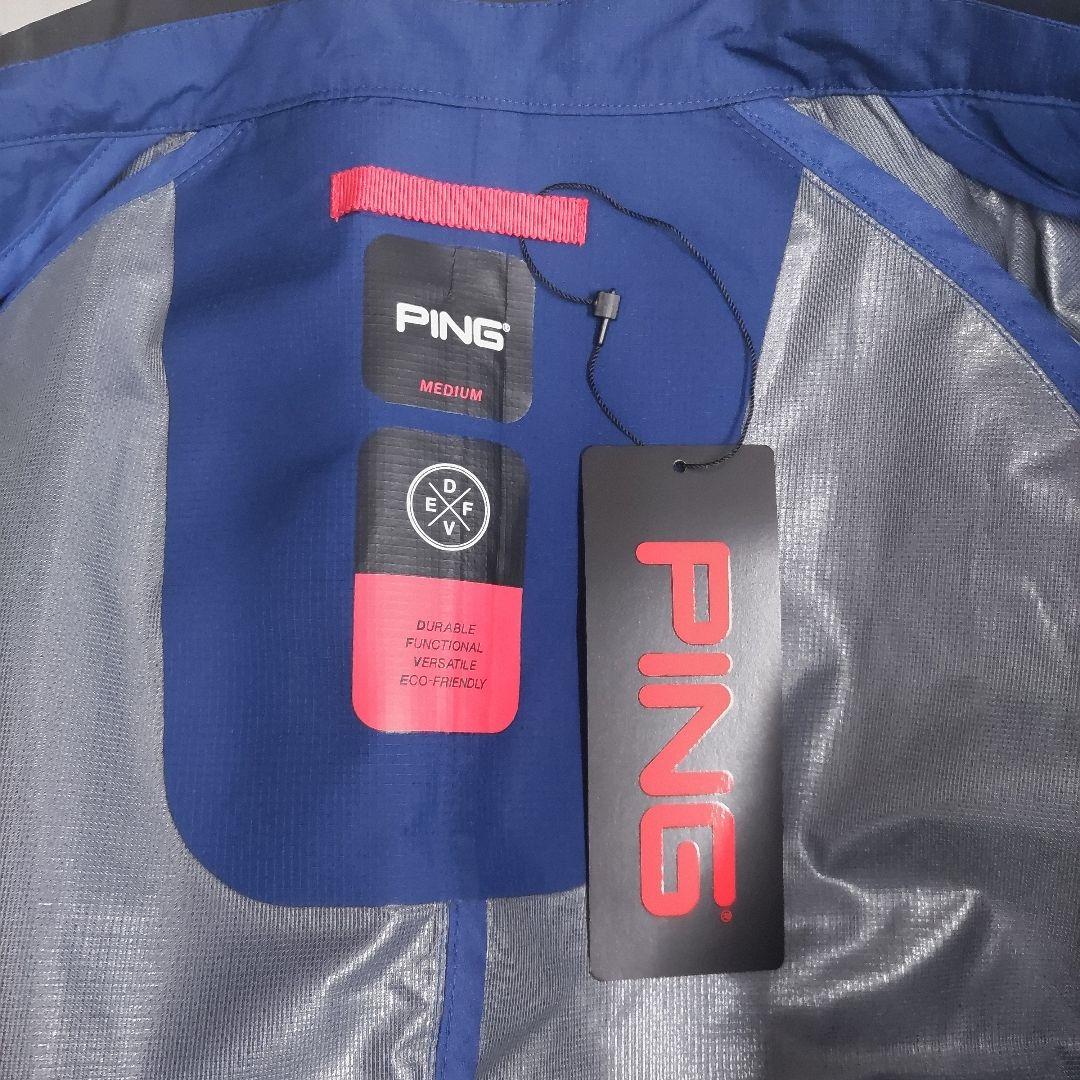 PING ピン ウォーターリペラント エコ シェル 3B 防水ジャケット M