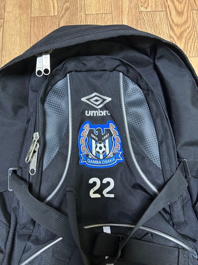 ガンバ大阪　古着　ビンテージ　アンブロ リュック　選手支給品❗️