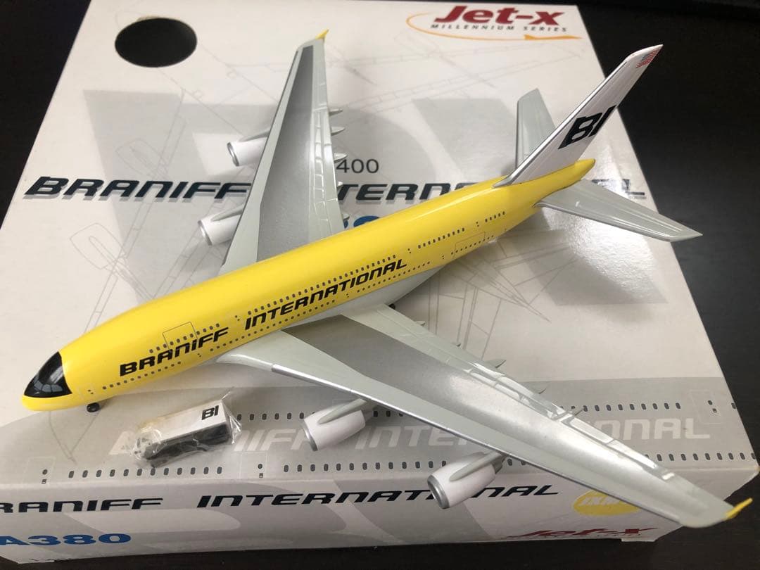 航空機・ヘリコプター Jet-X 1/400 JXM126 A380 BRANIFF