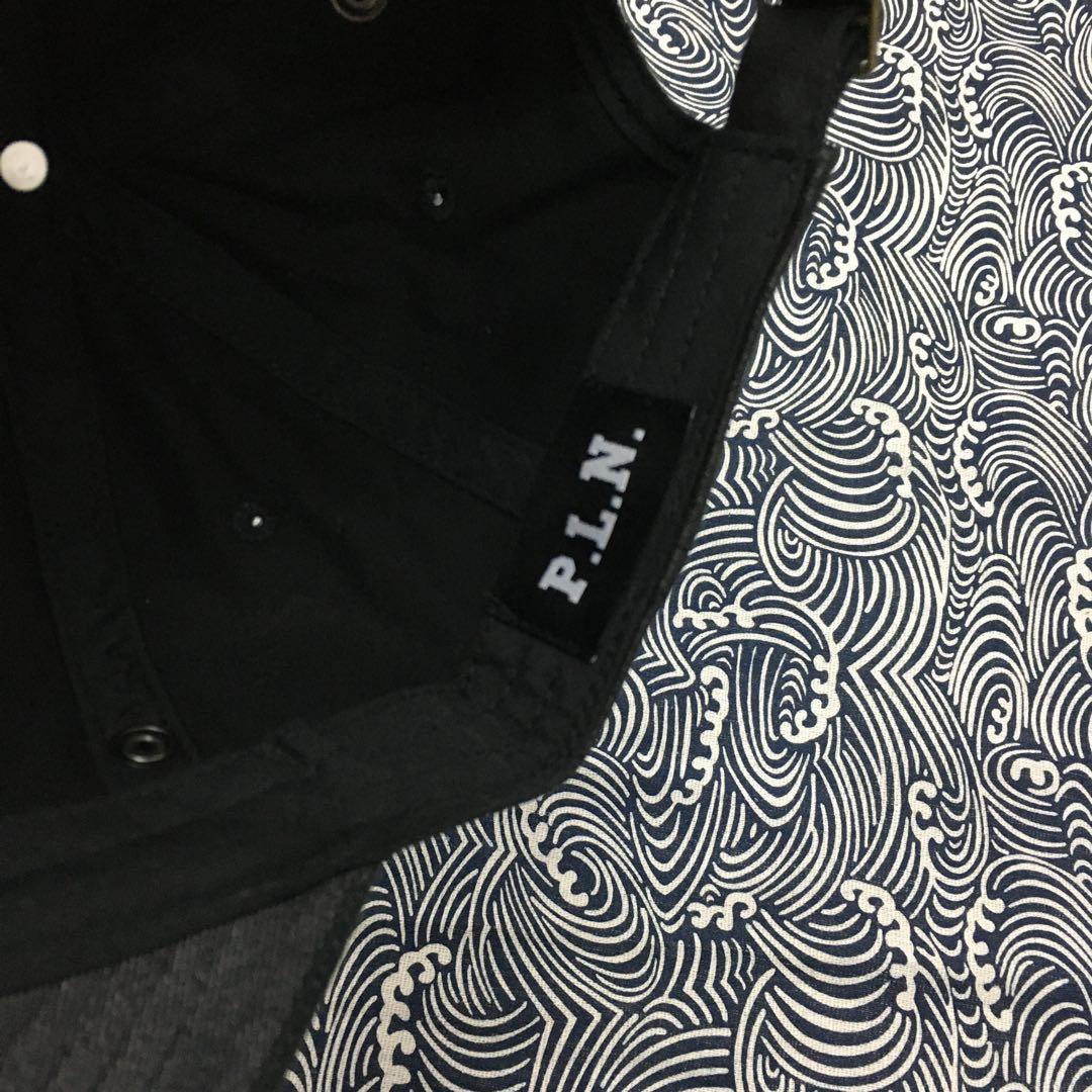 P.L.N. Oilskin Cap 黒 ブラック キャップ
