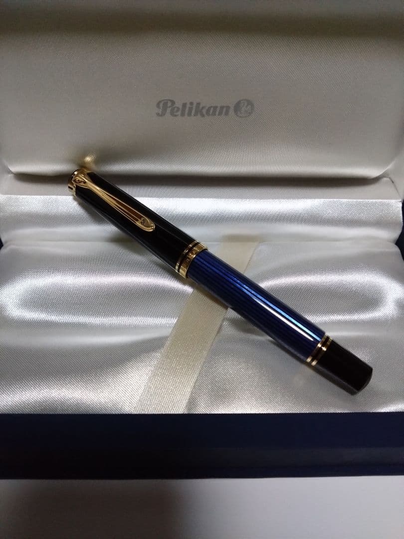 PELICAN ペリカン スーベレーン M800 青縞 ペン先 18C M
