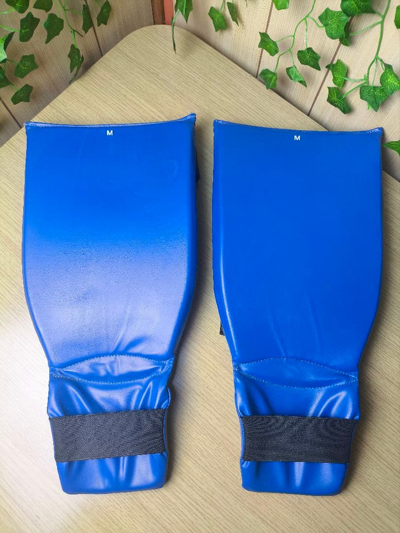 WINDY ウィンディ ボクシンググローブ12oz レガースM 青