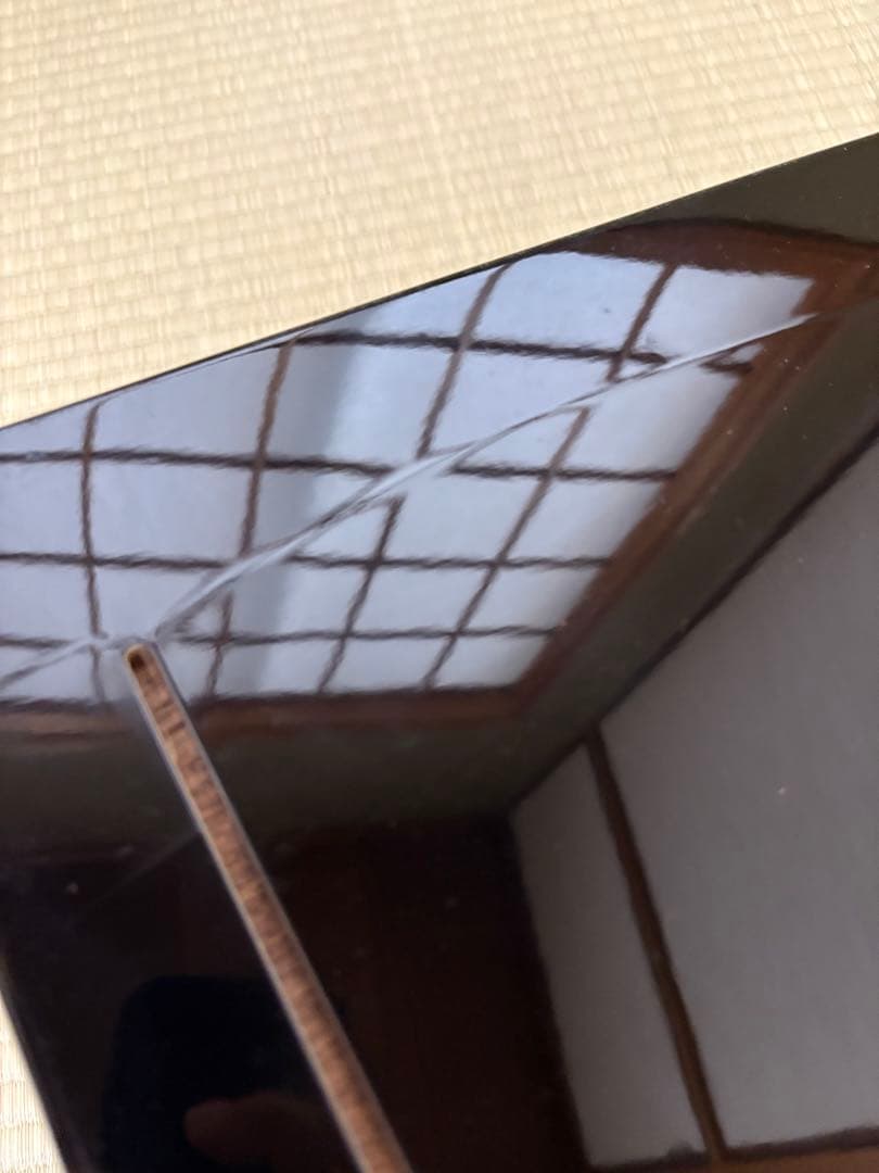 【中古品】組立式　黒及台子（紙箱）USED〈税込・送料込〉