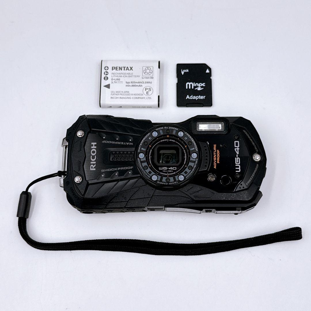 RICOH WG-40 防水デジタルカメラ