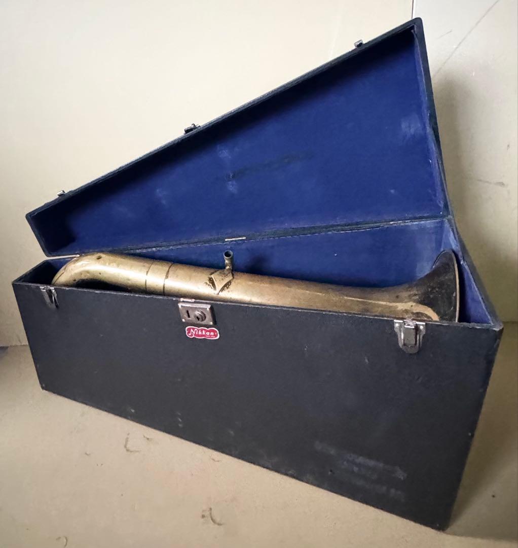 ニッカン ユーフォニアム 本体＋純正ハードケース付 状態難 現状品 ジャンク