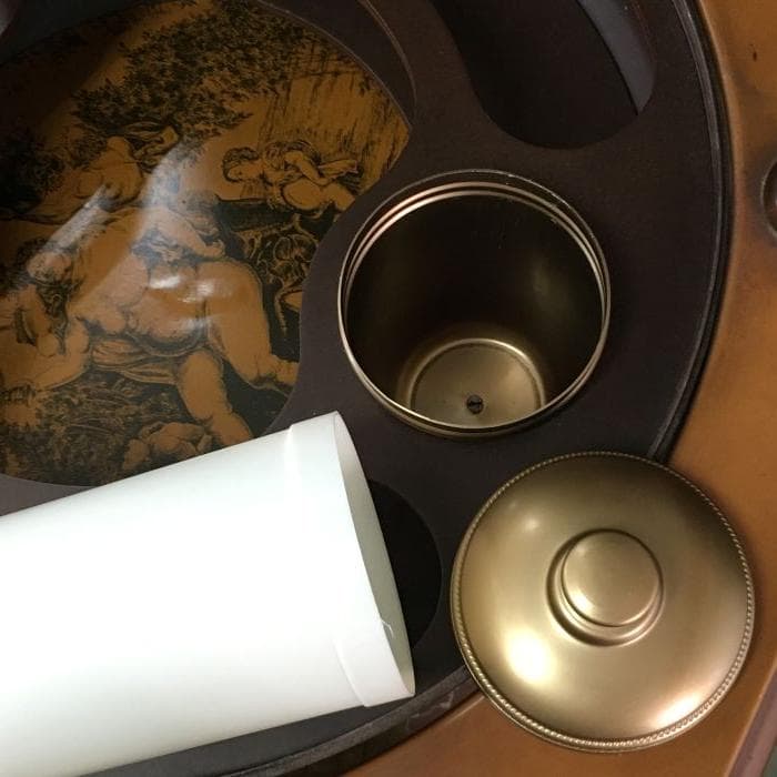 J リユース アンティーク 地球儀型 ワゴン ワイン バー キャビネット 希少