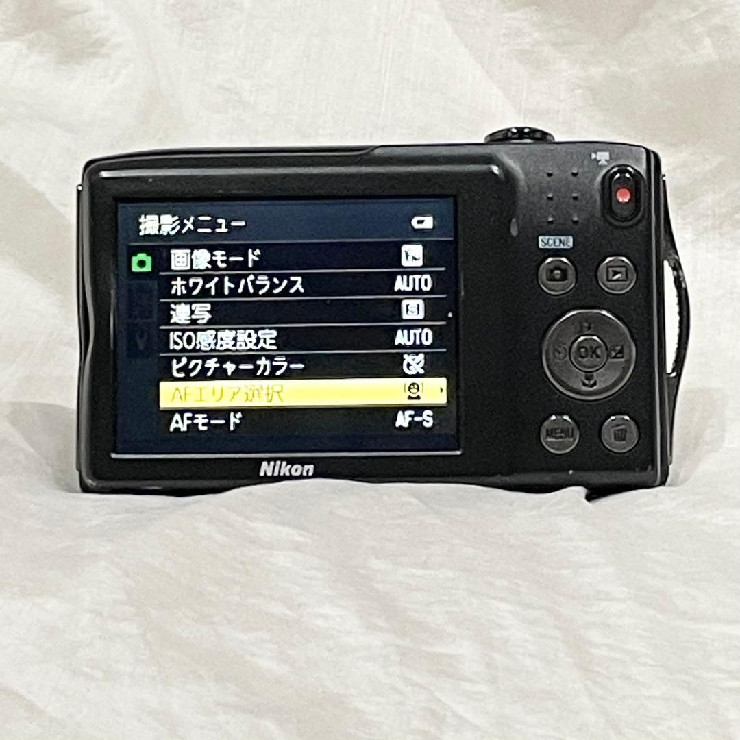 NIKON COOLPIX S3300 ブラック コンパクトデジタルカメラ