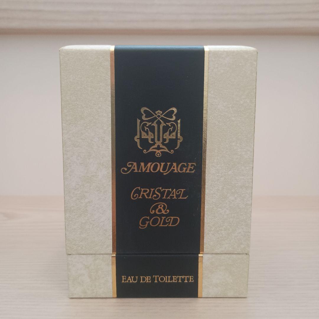 希少　アムアージュ　クリスタル&ゴールド　レディースオードトワレ