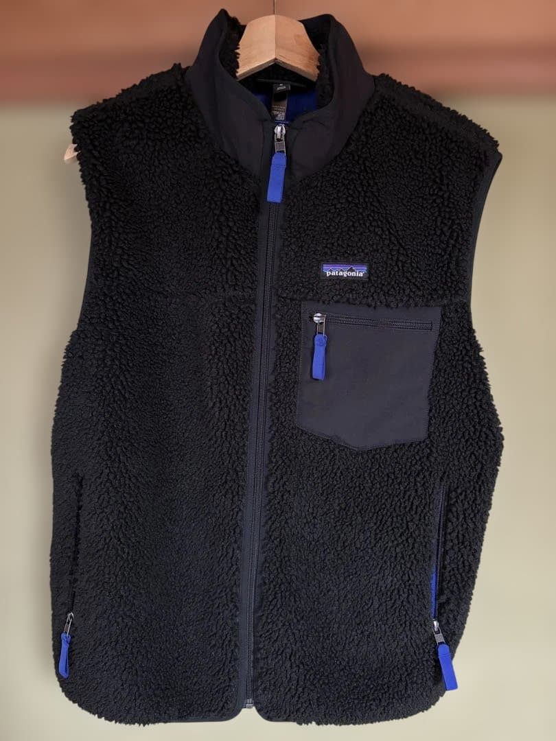 【2025年新作】パタゴニア レトロx ベスト ブラック