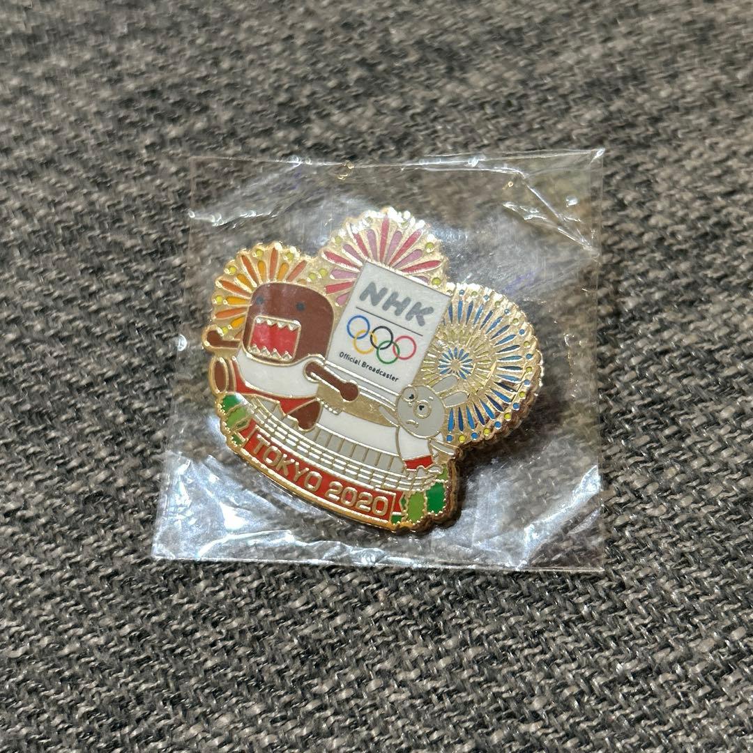 2020東京オリンピック　NHK　ピンバッジ