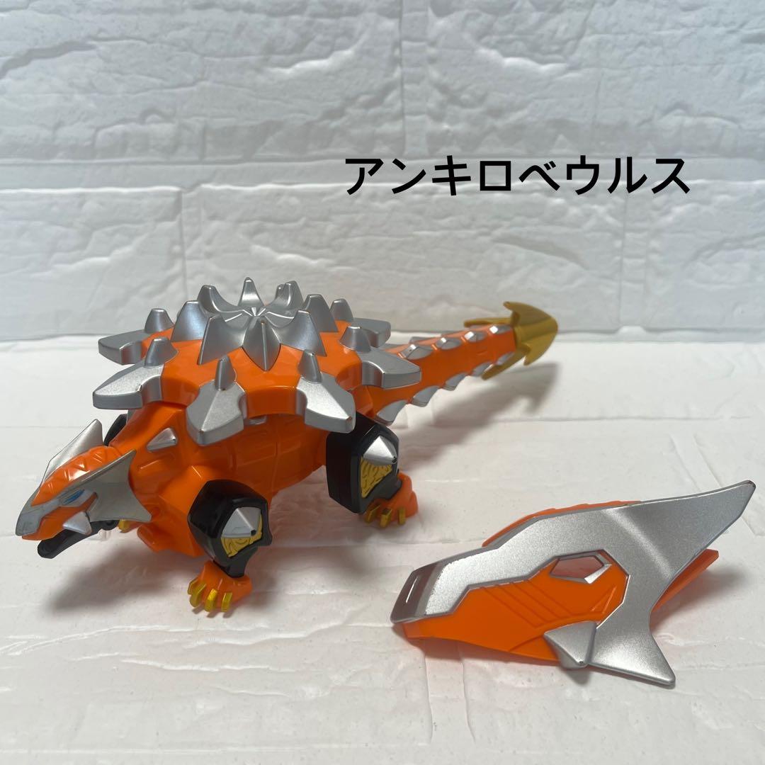 【希少】爆竜戦隊アバレンジャー　DX爆竜合体ロボ　アバレンオー　爆竜アクション