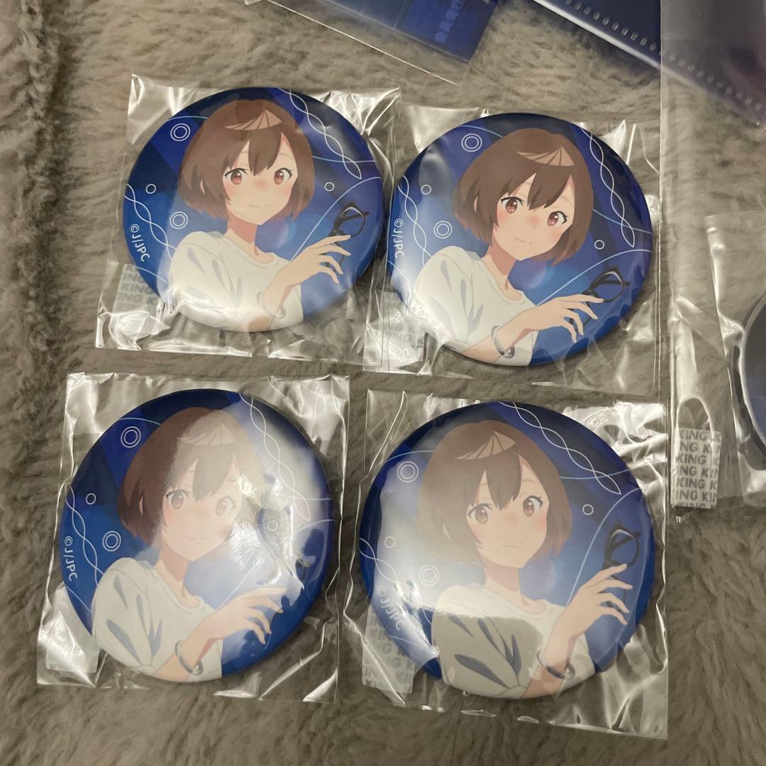 夜のクラゲは泳げない ヨルクラ くじプラ 描き下ろし 限定 クリアファイル　他