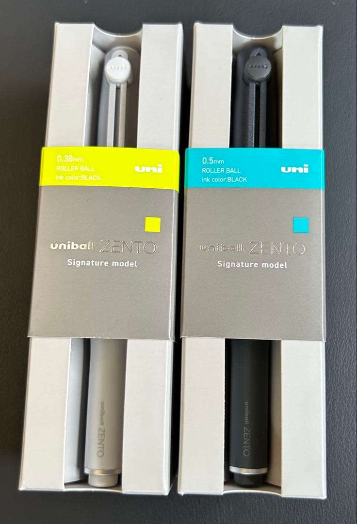 新品未使用 uni uniball ZENTO ボールペン 2本セット
