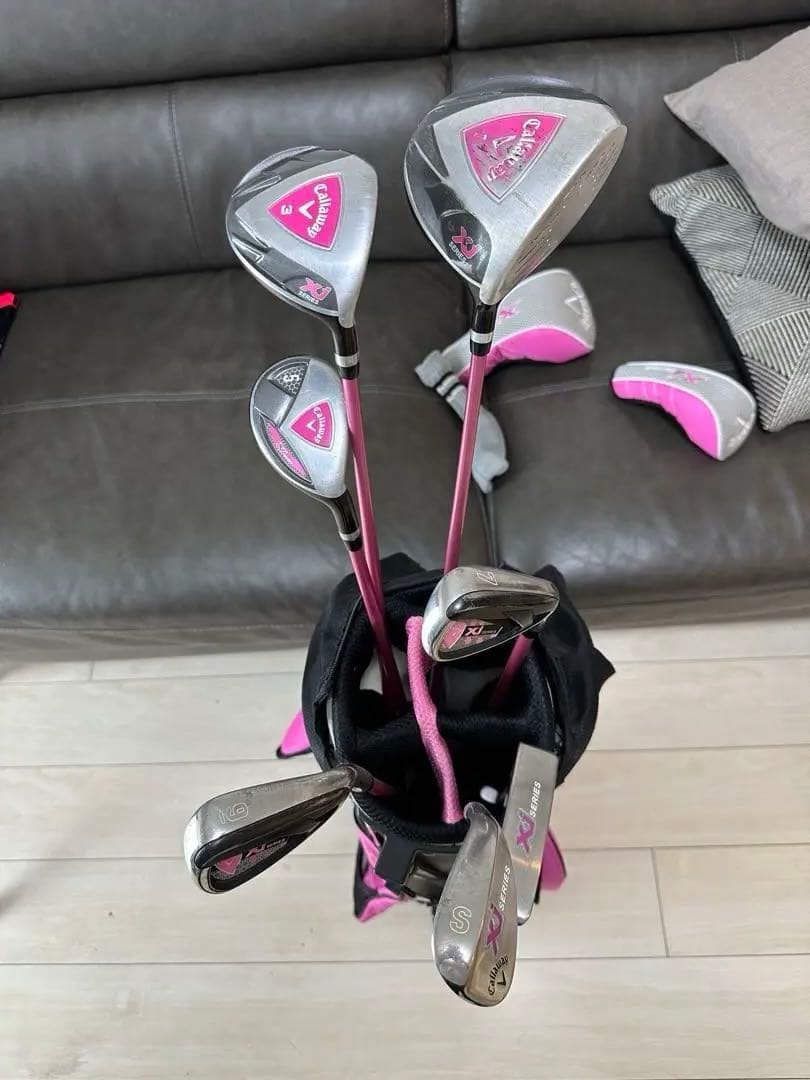 キャロウェイ XJ SERIES ジュニア　ゴルフ 7本　セット 9〜12才用