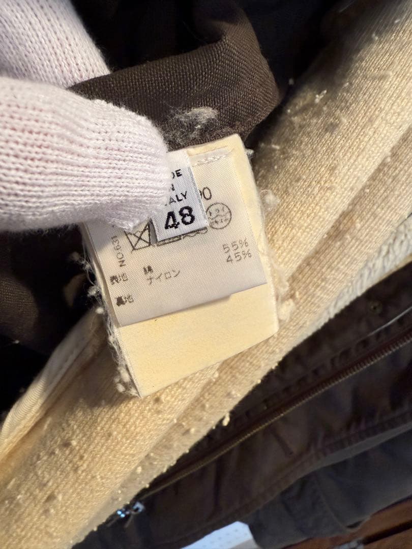 Martin Margiela 07awライナーボア モッズコート 48